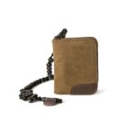 Δερμάτινο Suede Πορτοφόλι Moto Tobacco - TRIP MACHINE