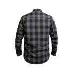 Πουκάμισο Μηχανής Motoshirt Καρό Grey/Black - JOHN DOE - Image 3