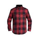 Πουκάμισο Μηχανής Motoshirt Καρό Red - JOHN DOE