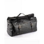 Δερμάτινος Σάκος Roll-Top Outlaw Duffel 50Lt Black - TRIP MACHINE