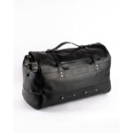 Δερμάτινος Σάκος Roll-Top Outlaw Duffel 50Lt Black - TRIP MACHINE - Image 2