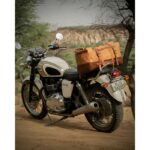 Δερμάτινος Σάκος Roll-Top Outlaw Duffel 50Lt Tan - TRIP MACHINE - Image 3