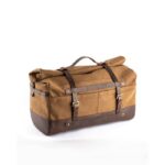 Δερμάτινος Σάκος Roll-Top Outlaw Duffel 50Lt Tobacco - TRIP MACHINE