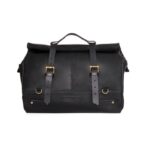 Δερμάτινος Πλαϊνός Σάκος Outlaw 17Lt Black - TRIP MACHINE