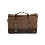 Δερμάτινος Πλαϊνός Σάκος Outlaw 17Lt Tobacco - TRIP MACHINE