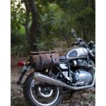 Δερμάτινος Πλαϊνός Σάκος Outlaw 17Lt Tobacco - TRIP MACHINE - Image 2