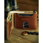 Δερμάτινο Suede Πορτοφόλι Rodeo Tan - TRIP MACHINE - Image 4