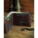 Δερμάτινο Suede Πορτοφόλι Rodeo Tobacco - TRIP MACHINE - Image 4