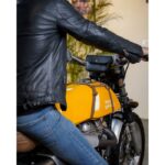 Δερμάτινο τσαντάκι Τιμονιού Sidekick Black - TRIP MACHINE - Image 4