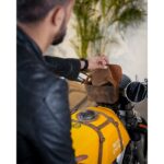 Δερμάτινο τσαντάκι Τιμονιού Sidekick Mocha - TRIP MACHINE - Image 4