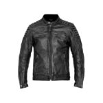 Μπουφάν Δερμάτινο καλοκαιρινό Storm Black - JOHN DOE