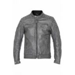 Μπουφάν Δερμάτινο καλοκαιρινό Storm Grey - JOHN DOE