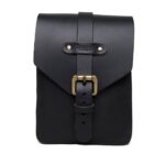 Δερμάτινο Τσαντάκι Ρεζερβουάρ Black - TRIP MACHINE