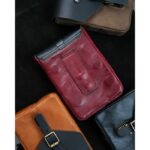 Δερμάτινo Τσαντάκι Ρεζερβουάρ Cherry - TRIP MACHINE - Image 3