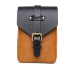 Δερμάτινo Τσαντάκι Ρεζερβουάρ Tan - TRIP MACHINE