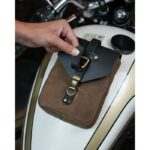 Δερμάτινo Τσαντάκι Ρεζερβουάρ Tobacco - TRIP MACHINE - Image 2