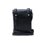 Δερμάτινη Τσάντα Μηρού Black - TRIP MACHINE - Image 2