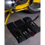 Δερμάτινη Suede Εργαλειοθήκη Tool Roll All Black - TRIP MACHINE - Image 2