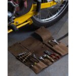 Δερμάτινη Suede Εργαλειοθήκη Tool Roll All Tobacco - TRIP MACHINE - Image 2