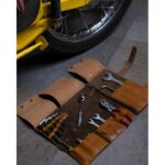Δερμάτινη Suede Εργαλειοθήκη Tool Roll Tobacco/Tan - TRIP MACHINE - Image 2