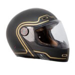 Κράνος Flip-Up 90 Degrees Gold Carbon ECE 22.06 - BY CITY