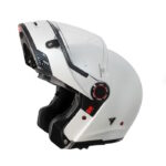 Κράνος Flip-Up 90 Degrees Pearl White ECE 22.06 - BY CITY - Image 3