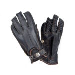 Δερμάτινα Γυναικεία Γάντια Second Skin Black - BY CITY