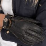 Δερμάτινα Γυναικεία Γάντια Second Skin Black - BY CITY - Image 2