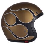 Κράνος Jet Skull Bucket Flames Matt Gold ECE 22.06 - 13 AND A HALF