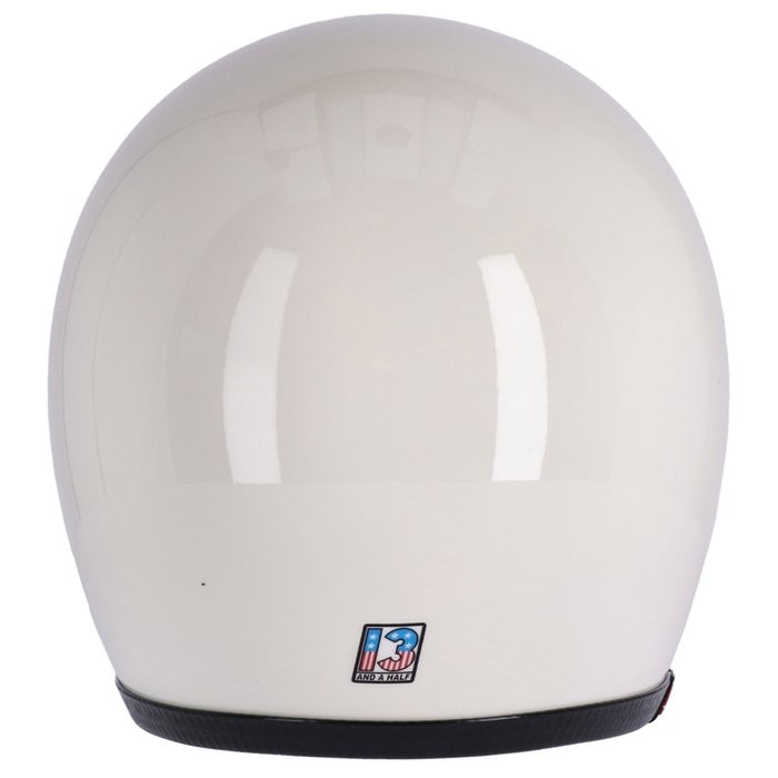 Κράνος Jet Skull Bucket Vintage White ECE 22.06 - 13 AND A HALF - Image 4