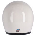 Κράνος Jet Skull Bucket Vintage White ECE 22.06 - 13 AND A HALF - Image 3