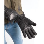 Δερμάτινα Γάντια Lyon Black - BY CITY - Image 3