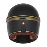Κράνος Full Face Revenge Strobe Matt Black Gold ECE 22.06 - NOX - Image 3