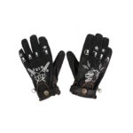 Δερμάτινα Γάντια Second Skin Black Tattoo - BY CITY