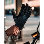 Δερμάτινα Γάντια Second Skin Black - BY CITY - Image 2