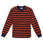 Πουλόβερ Waffle Orange & Navy - 13 AND A HALF