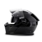 Κράνος Flip-Up Darksome Black Metal ECE 22.06 - SIMPSON - Image 4