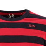 Μπλούζα 'Behind Bars' Red & Black - 13 AND A HALF - Image 4