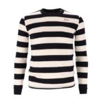 Μπλούζα 'Behind Bars' White & Black - 13 AND A HALF