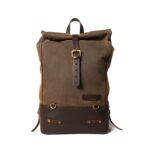 Δερμάτινο Σακίδιο Πλάτης Roll-Top Tobacco - TRIP MACHINE