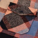 Flannel Πουκάμισο Καρό 13 1/2 Steel Oxblood - 13 AND A HALF - Image 4