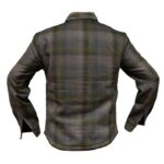 Fleece Flannel Πουκάμισο Καρό Bear Grey - HOLY FREEDOM - Image 2