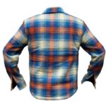 Fleece Flannel Πουκάμισο Καρό McFly Blue - HOLY FREEDOM - Image 2