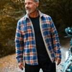 Fleece Flannel Πουκάμισο Καρό McFly Blue - HOLY FREEDOM - Image 4