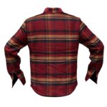 Fleece Flannel Πουκάμισο Καρό Redford Red - HOLY FREEDOM - Image 2