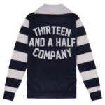 Πουλόβερ Half-Zip Outlaw Navy & White - 13 AND A HALF - Image 2