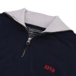 Πουλόβερ Half-Zip Outlaw Navy & White - 13 AND A HALF - Image 3