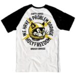 T-shirt 'ASTROCATZ' White - HOLY FREEDOM - Image 2