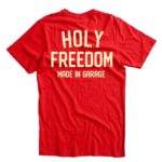 T-shirt Crew Red - HOLY FREEDOM - Image 2