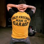 T-shirt 'SHOELES JOE' Yellow - HOLY FREEDOM - Image 3
